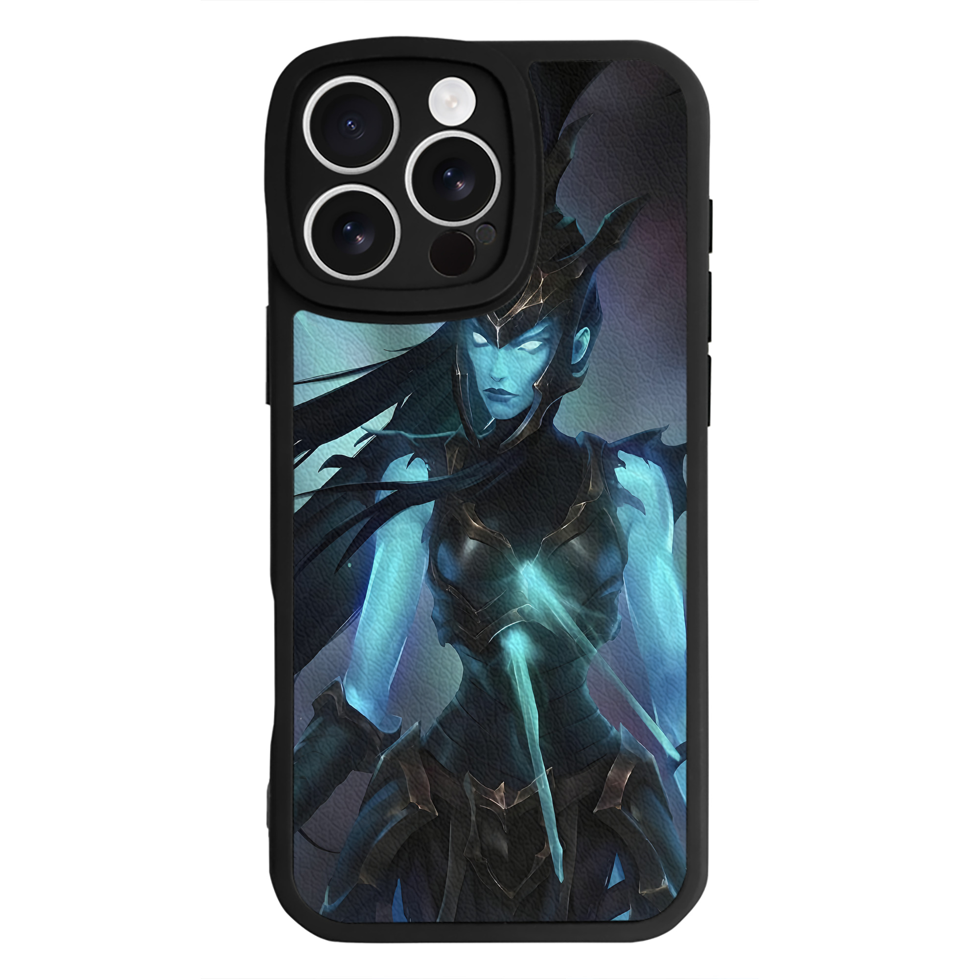 リーグ・オブ・レジェンド League of Legends LOL 【iPhone 16シリーズ対応】シリコンスマホケース（レザー調） 材質：シリコン